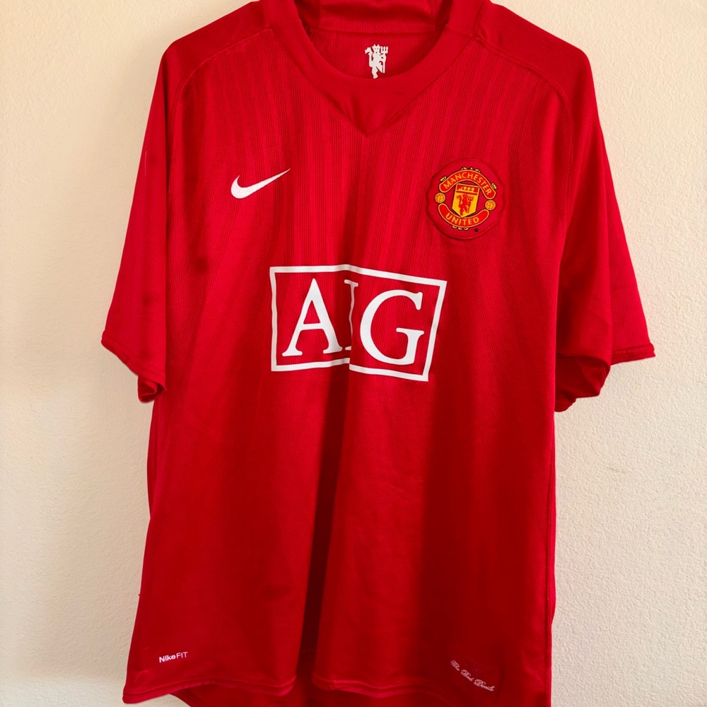 Nike Manchester United Red Jersey